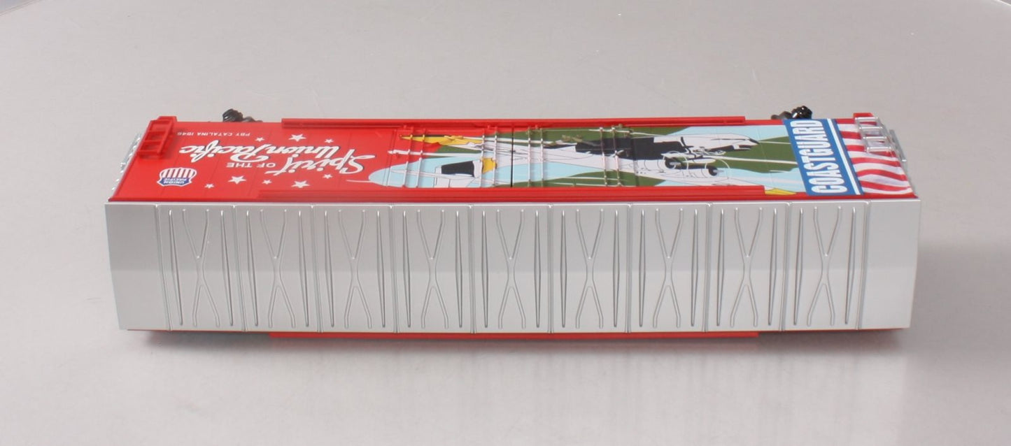 MTH 20-93753 O Union Pacific Coast Guard UP Spirit 50’ DD Plugged Boxcar #1946