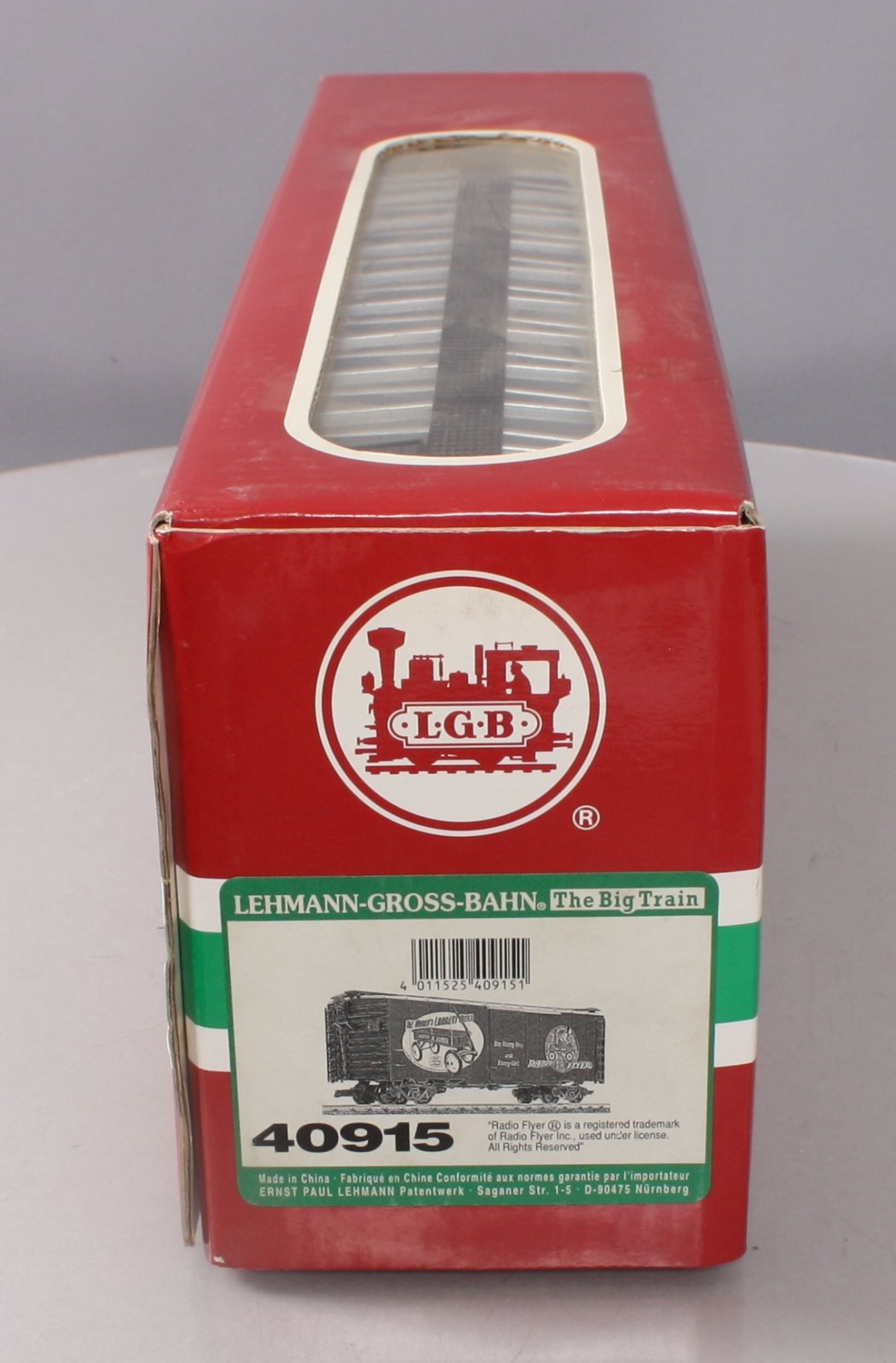 LGB 40915 G Radio Flyer Boxcar LN/Box