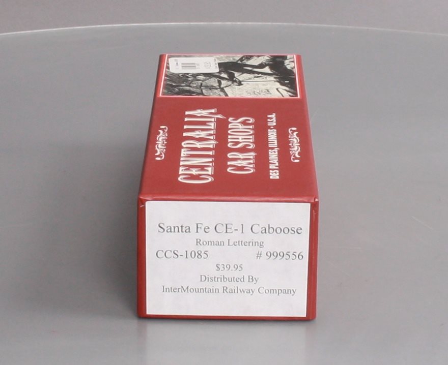 Centralia Car Shops CCS-1085 HO Scale Santa Fe CE-1 Caboose #999556