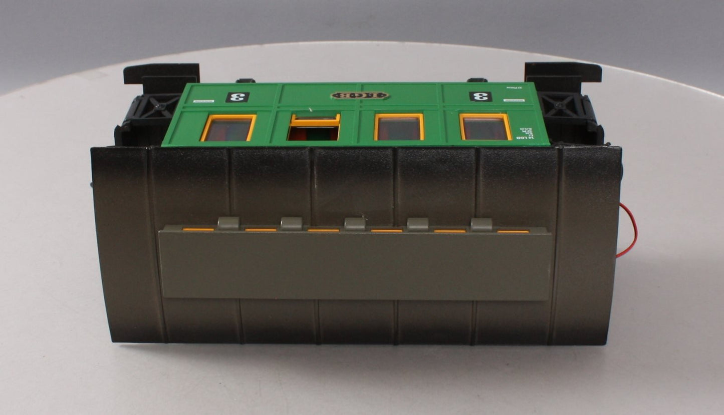LGB 3010 Green 4-Wheel Passenger Car with Light LN/Box