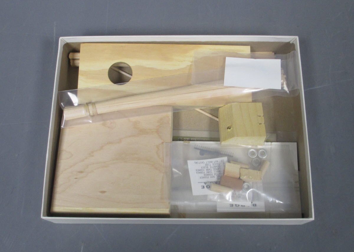 Sheepscot Scale Products 1110 1:87 C&L Barge No. 1 Building Kit LN/Box