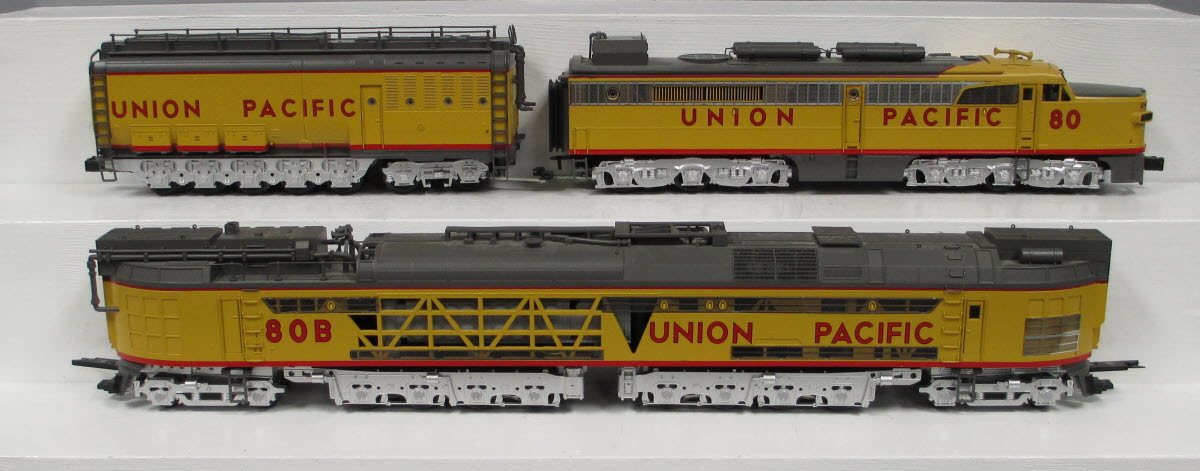 MTH 20-2214-1 O Gauge Union Pacific Coal Turbine Engine Set