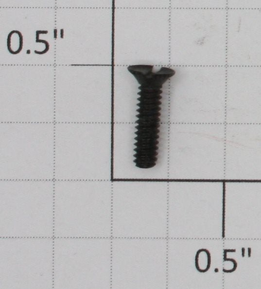 Lionel 0565-66 HO Black Slotted Flat Head Motor Screw