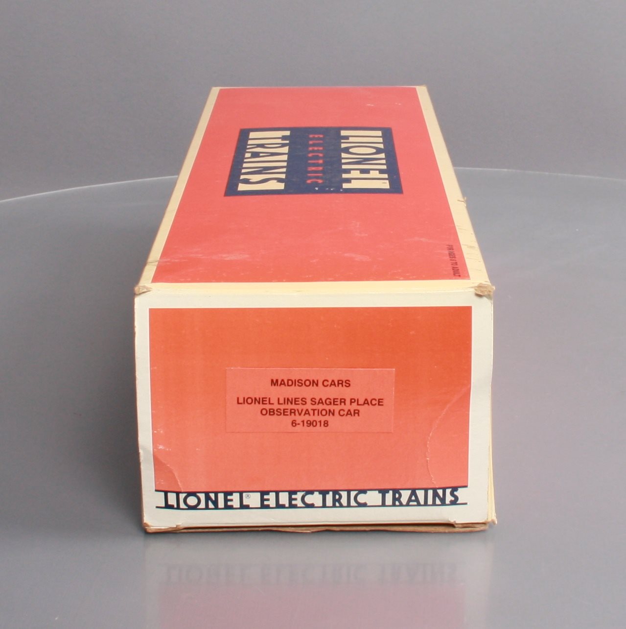 Lionel 6-19018 O Gauge Lionel Lines 'Sager Place' Observation Car #9018 EX/Box