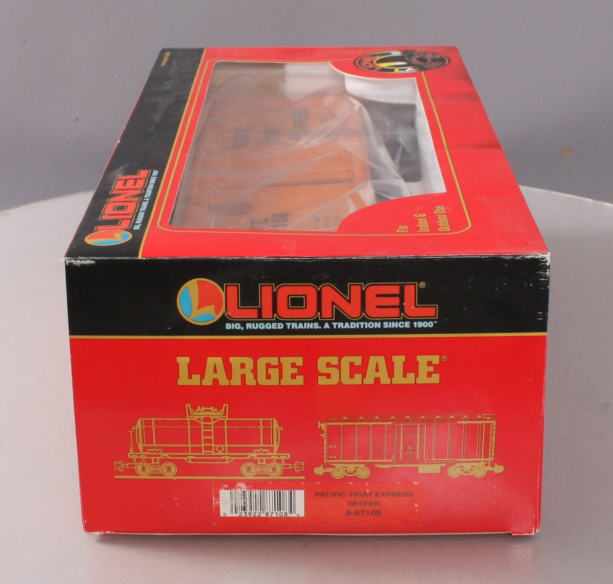 Lionel 8-87108 G Scale Pacific Fruit Express Reefer LN/Box