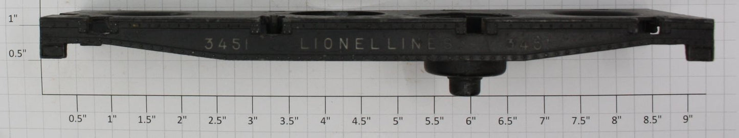 Lionel 3451-2 Log Dump Car Frame
