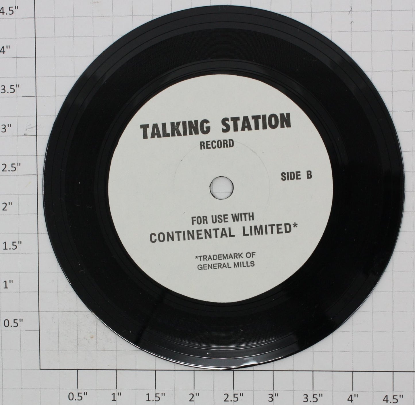 American Flyer XA755TSRM S Scale AF Record for Talking Station - MPC Version
