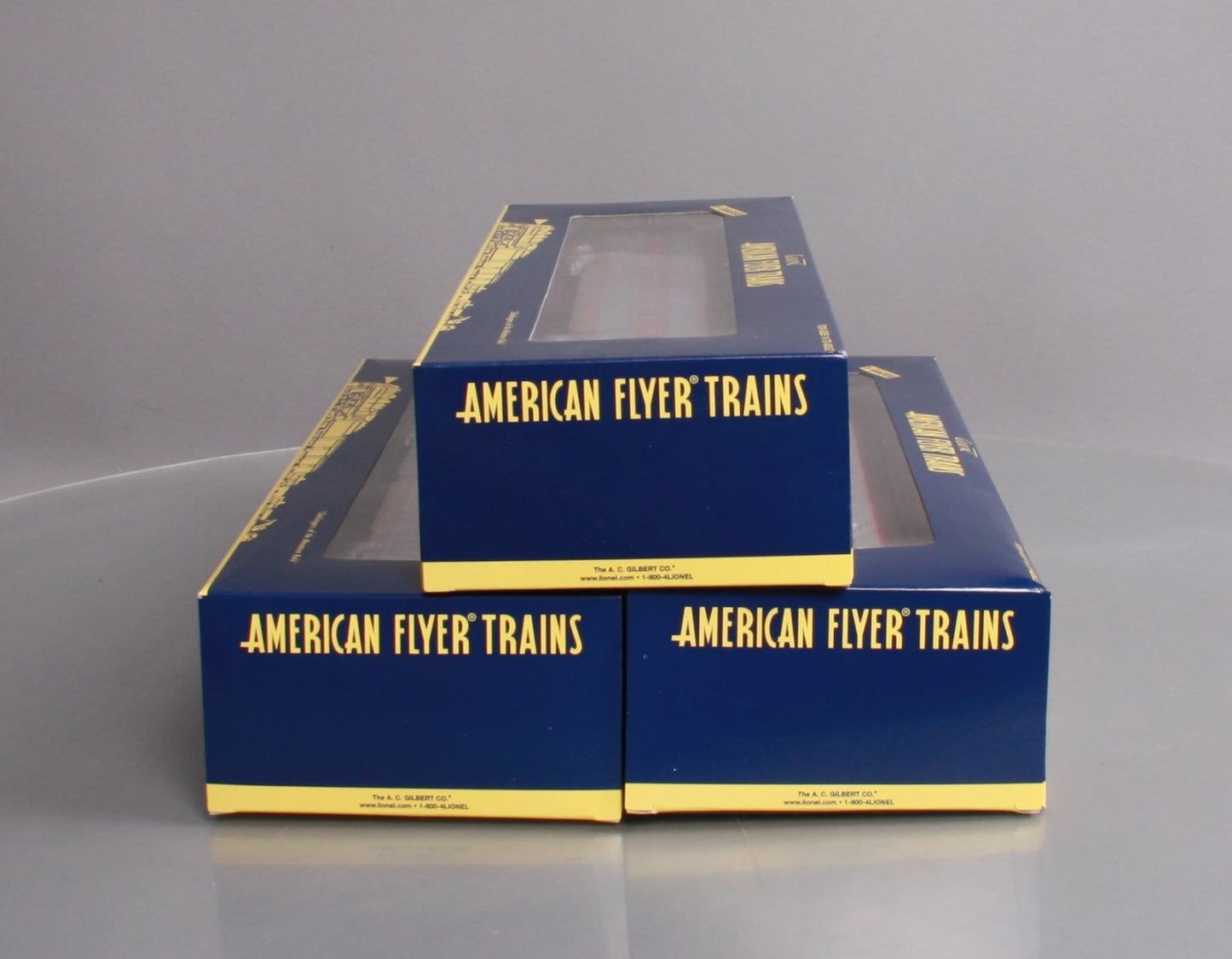 American Flyer 6-49949 S Scale Texas Special Streamliner Passenger (Set of 3) NIB