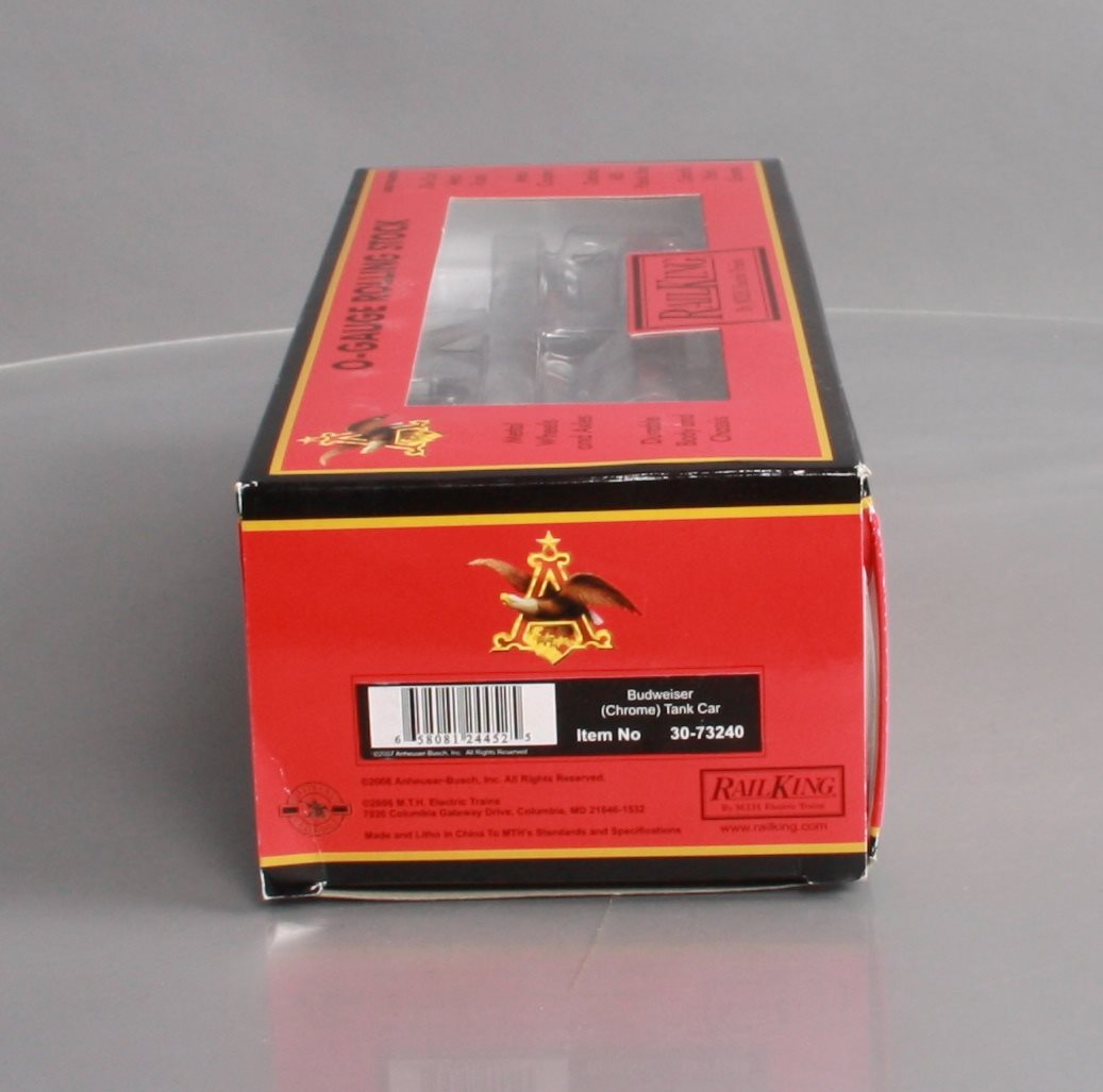 MTH 30-73240 O Budweiser Tank Car