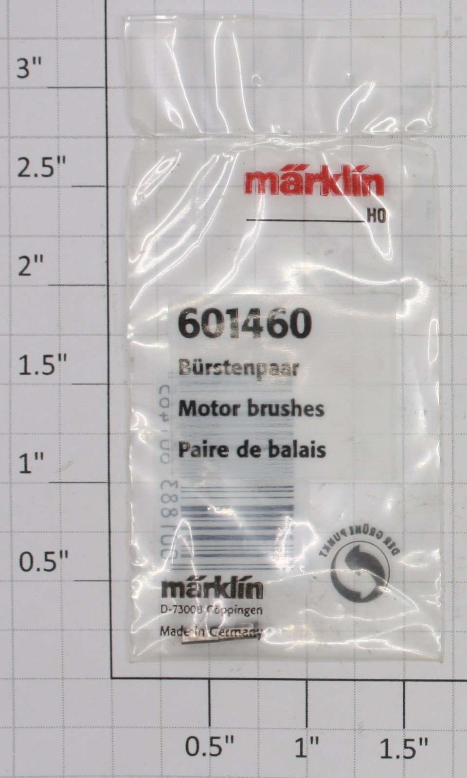 Marklin E601460 Brush Coupler (Pack of 2)