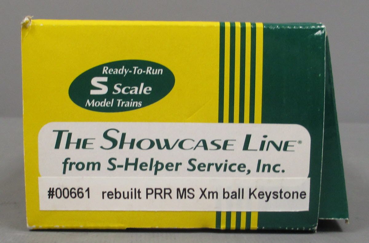 S-Helper 00661 S Gauge PRR Merchandise Service Xm Ball Keystone Reefer #105126 NIB