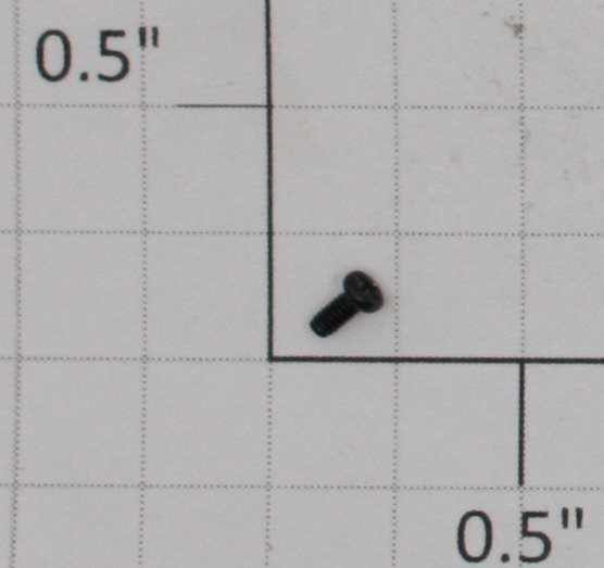 Lionel 6208069714 1.4x 2.0x .2 mm Black Phillips Pan Head Screw