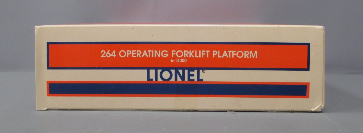 Lionel 6-14000 O Gauge 264 Operating Forklift Platform LN/Box