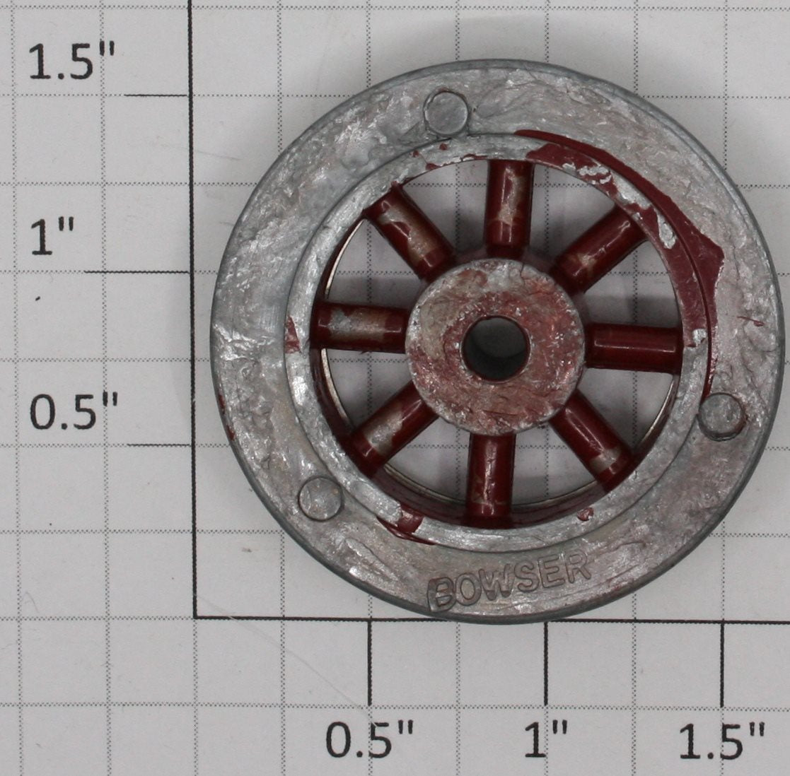 Lionel SL-95 Red Spoked Plain Wheel for 150 and 200 Series Electric Locos
