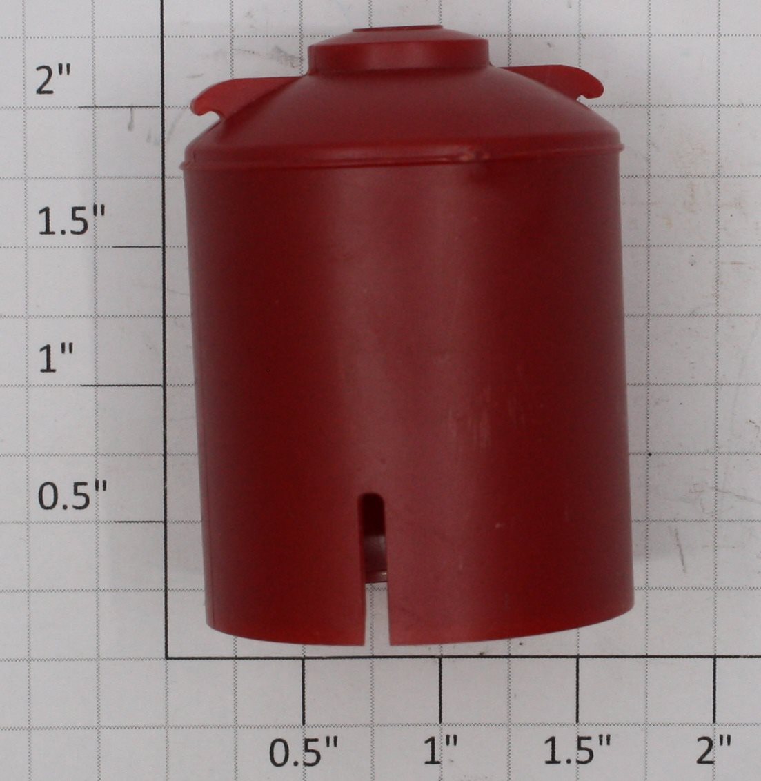 American Flyer PA-13C201RX S Scale Red Blank Canister - no Lettering
