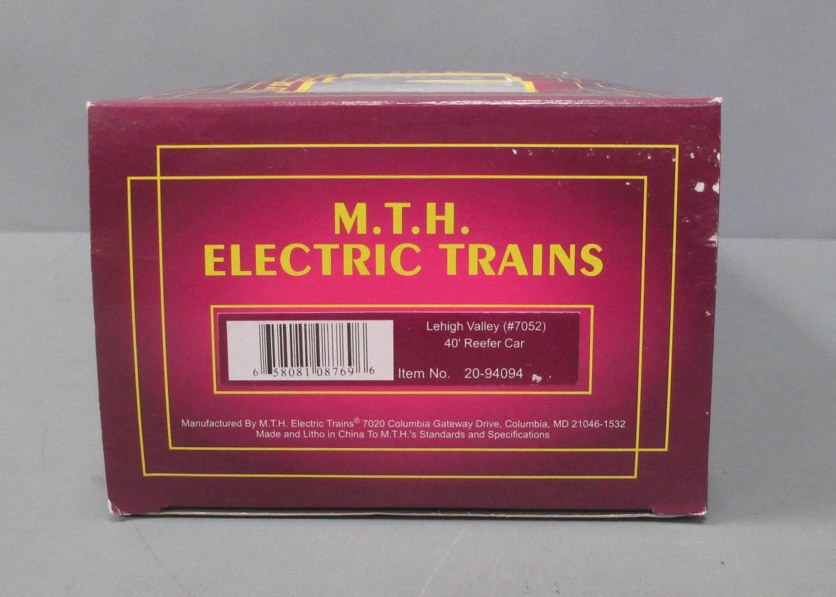 MTH 20-94094 O Lehigh Valley Reefer Car #7052 LN/Box