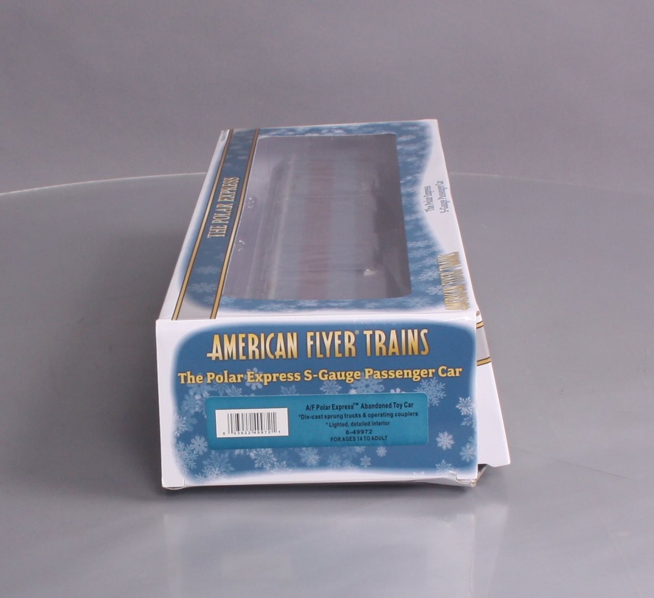 American Flyer 6-49972 S Gauge Polar Express Abandoned Toy Car LN/Box