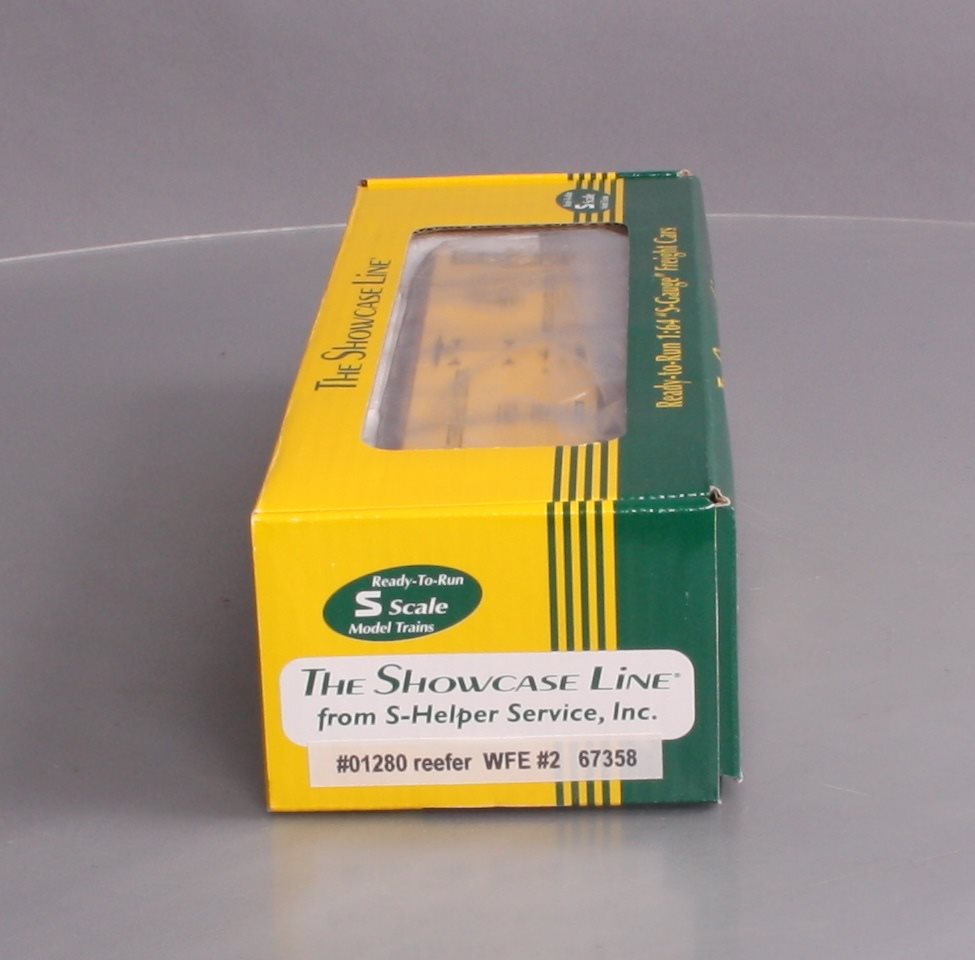 S-Helper Service 01280 S Scale WFE Reefer Car #67358 (Hi-Rail) LN/Box