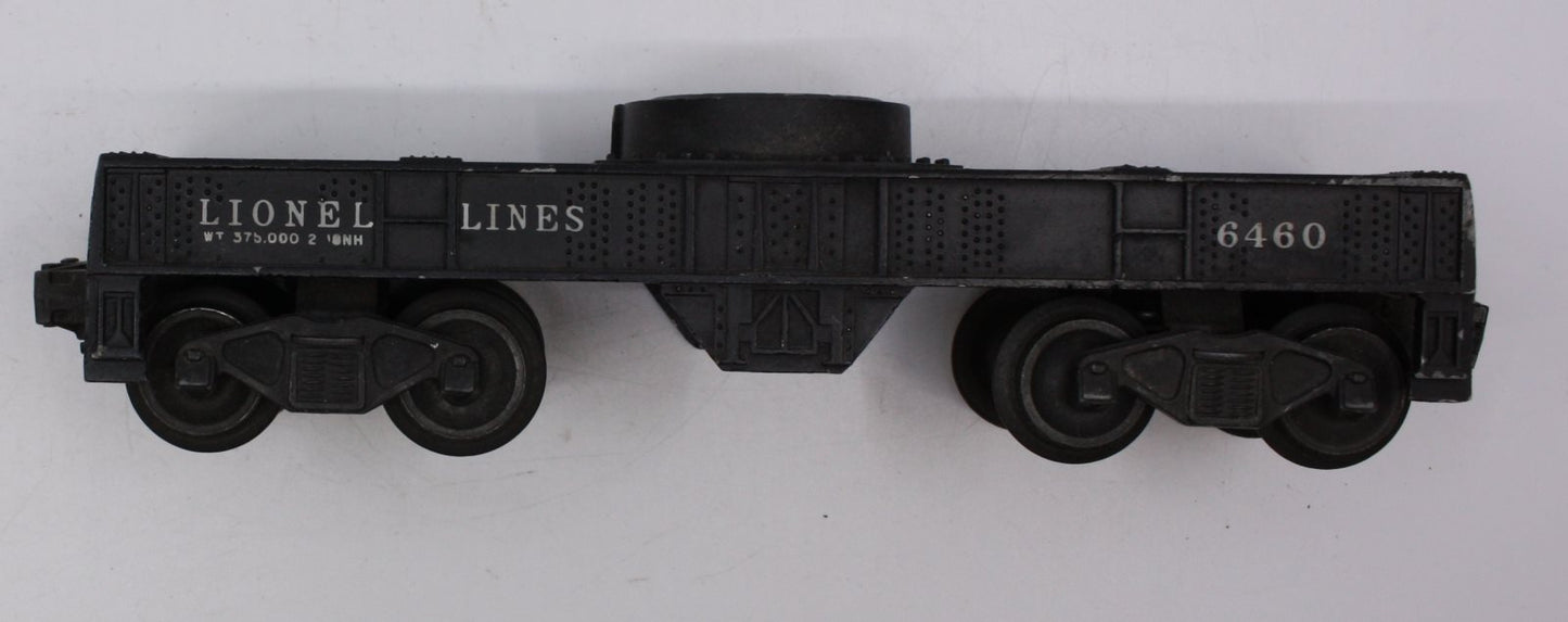 Lionel 6460-1CX #6460 4-Wheel Metal Crane Black Frame Damaged