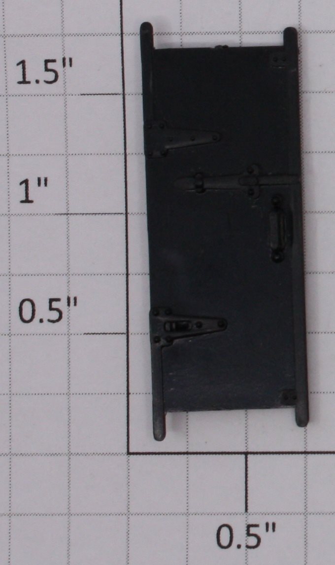 Lionel 3472-46 Right Hand Black Milk Car Door