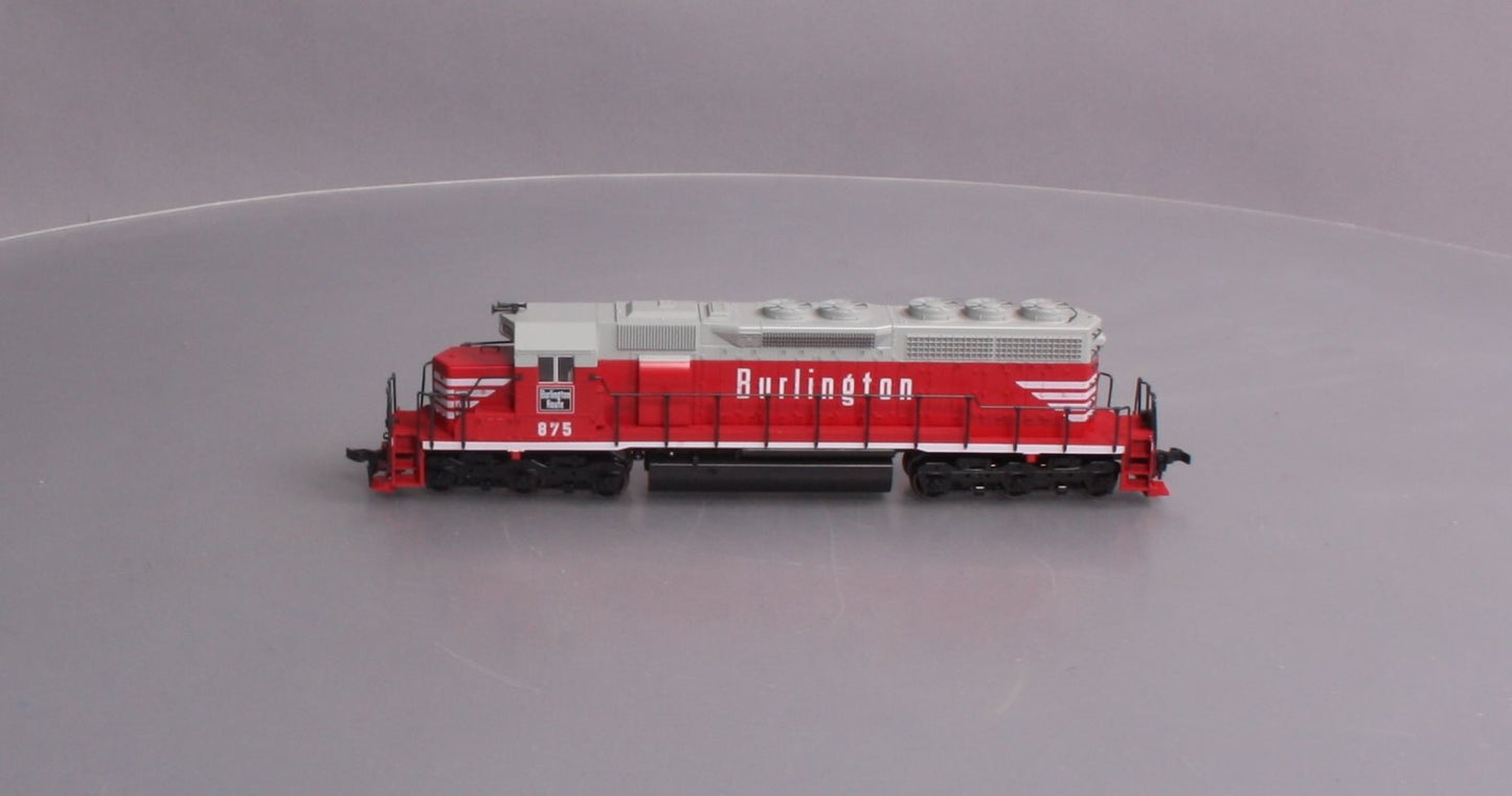 Kato 37-01N HO CBQ EMD SD40 Diesel Locomotive #875 LN/Box