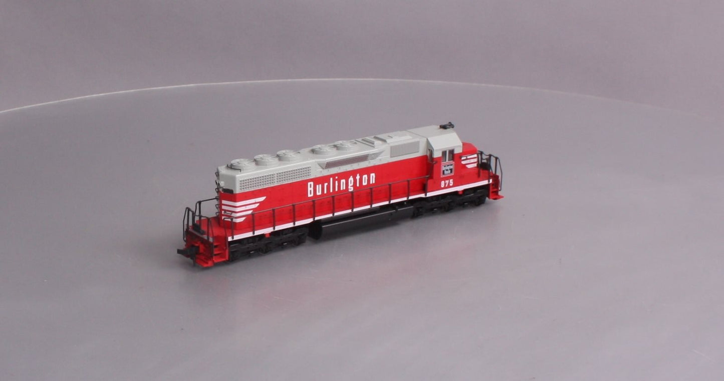Kato 37-01N HO CBQ EMD SD40 Diesel Locomotive #875 LN/Box