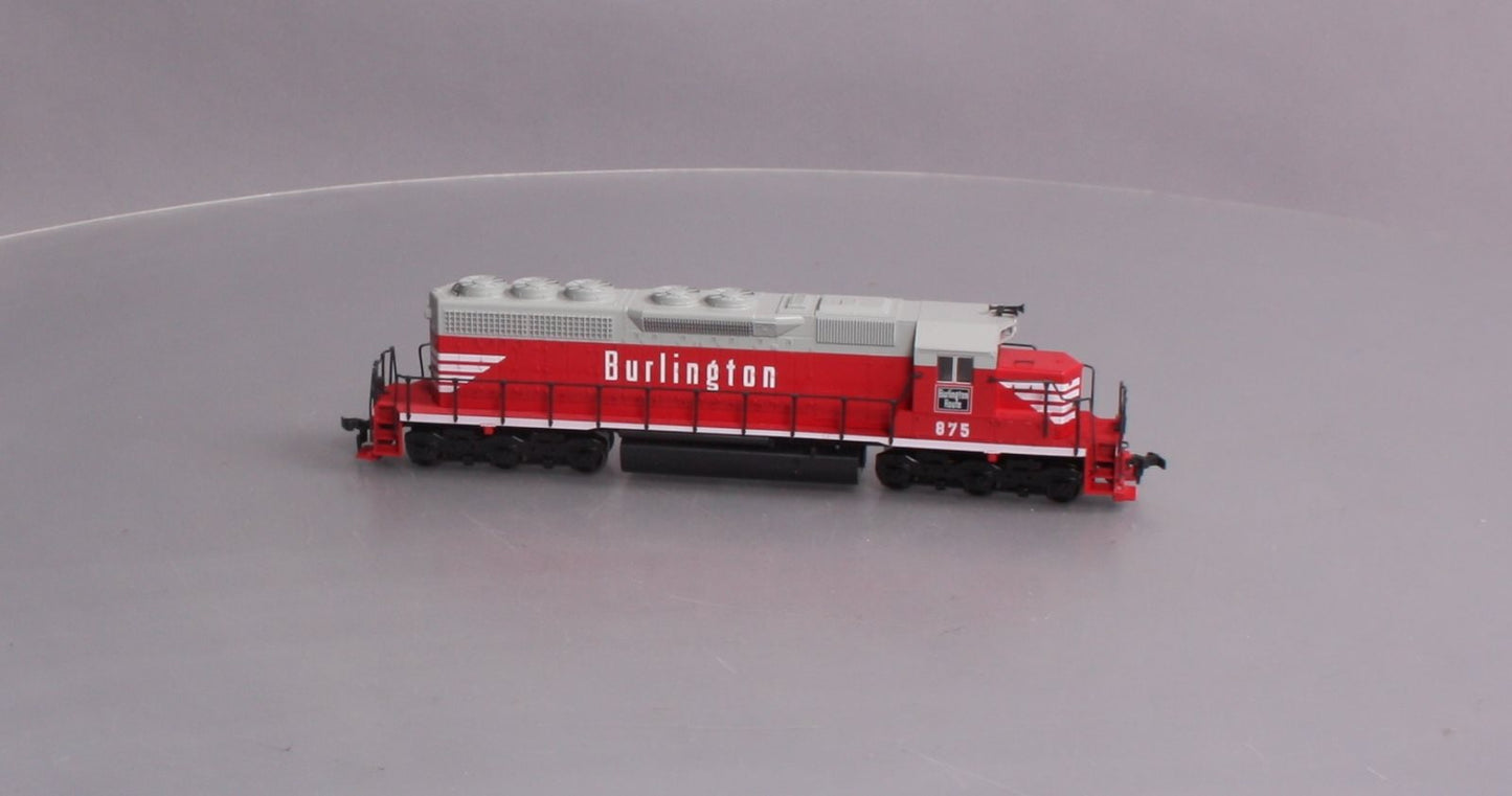 Kato 37-01N HO CBQ EMD SD40 Diesel Locomotive #875 LN/Box