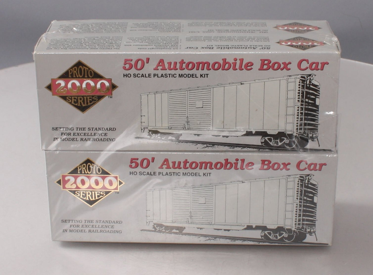 Proto 2000 21026 HO Lehigh Valley 50' Automobile Box Car 4-Pack