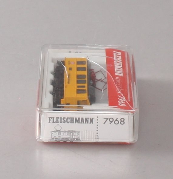 Fleischmann 7968 N Scale Track Cleaner Electric Locomotive LN/Box