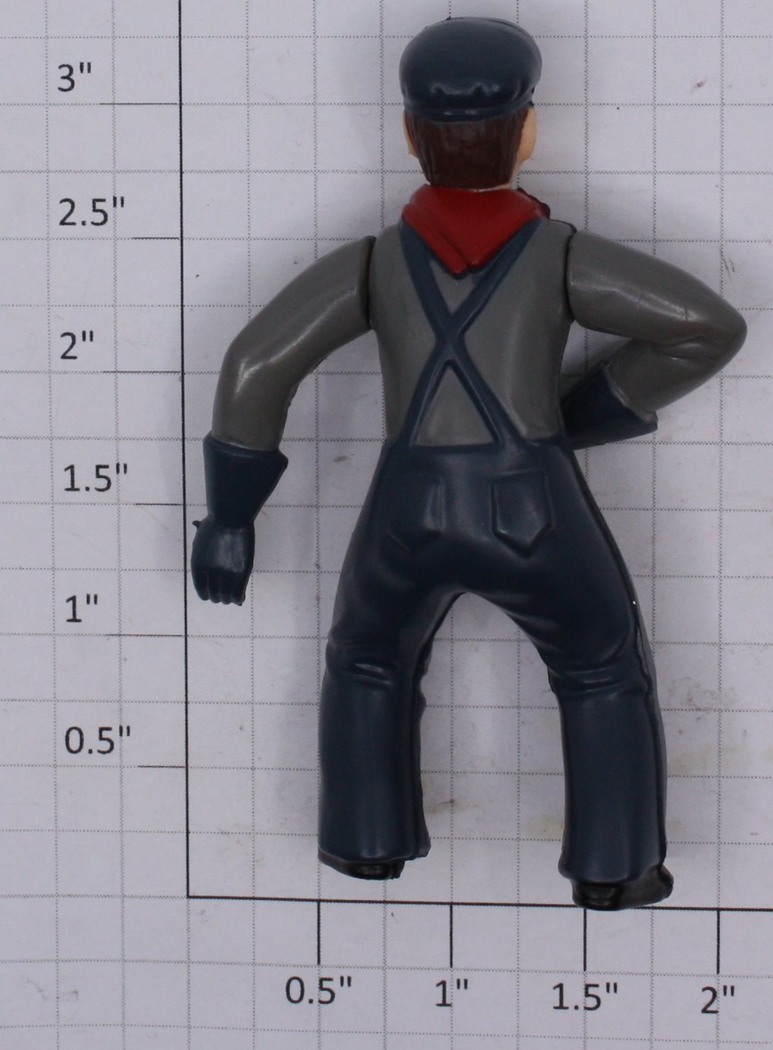 Bachmann 92316 G Gauge Poseable Fireman Figure without Shovel