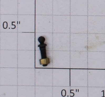 Lionel 227E-6 Black Handrail Stanchion
