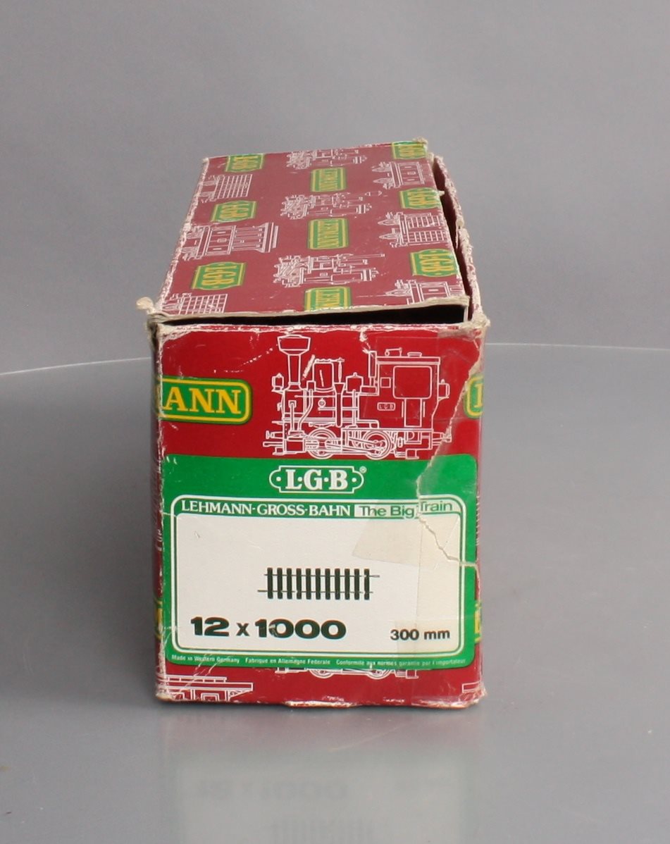 LGB 1000 G Scale 12" Inch Straight Track (12) VG/Box