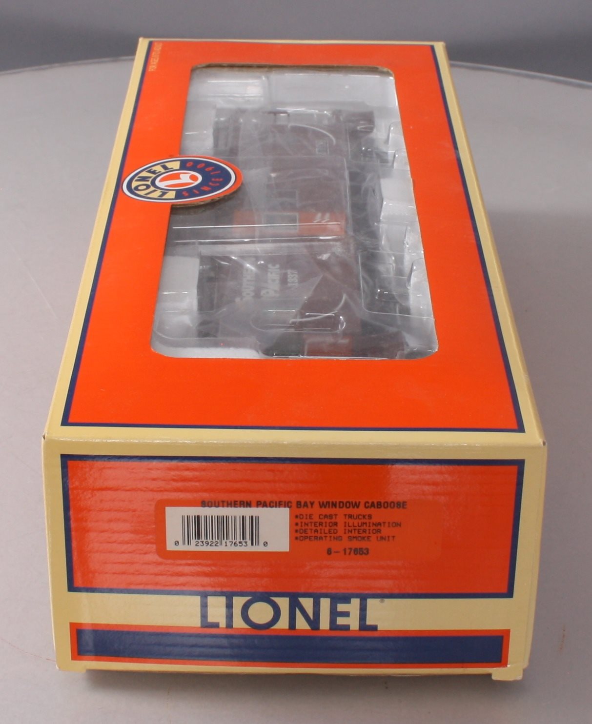 Lionel 6-17653 O Gauge Southern Pacific Bay Window Illuminated Caboose #1337 LN/Box