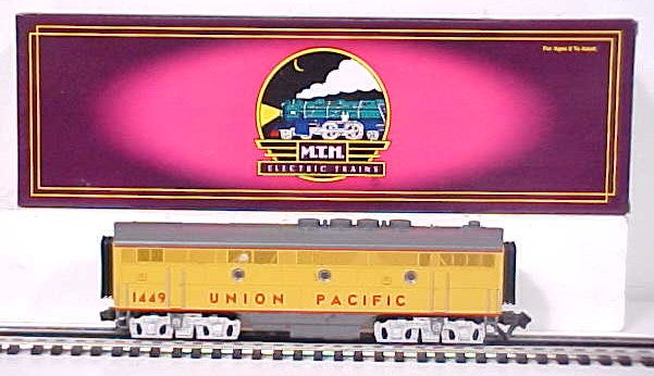 MTH 20-2055-3 O Gauge Union Pacific F-3 B Unit Powered Diesel Engine #1449 LN/Box