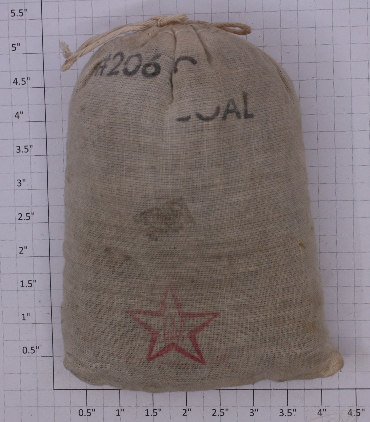 Acme #206 Bag of "P & D Lines" Artificial Coal