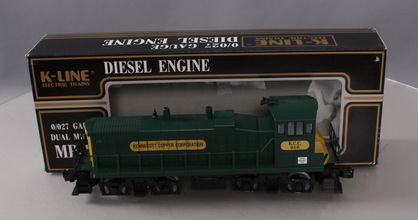 K-Line K22521C O Gauge KCC MP-15 Diesel Locomotive #906 LN/Box