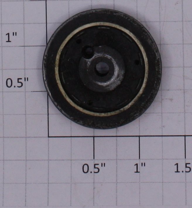 American Flyer XA10009 Steam Flanged Metal Drive Wheel with Whitewall