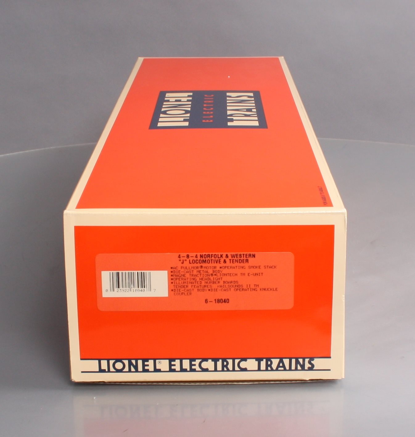 Lionel 6-18040 O Norfolk & Western 4-8-4 J Class Steam Locomotive & Tender #612 LN/Box