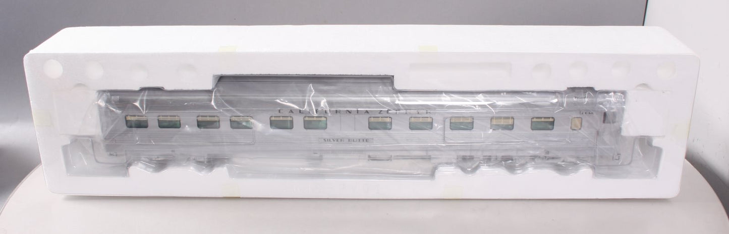 Atlas 3001176-1 CB&Q "Silver Butte" Streamlined 10-6 Sleeping Car #425 (3 Rail)