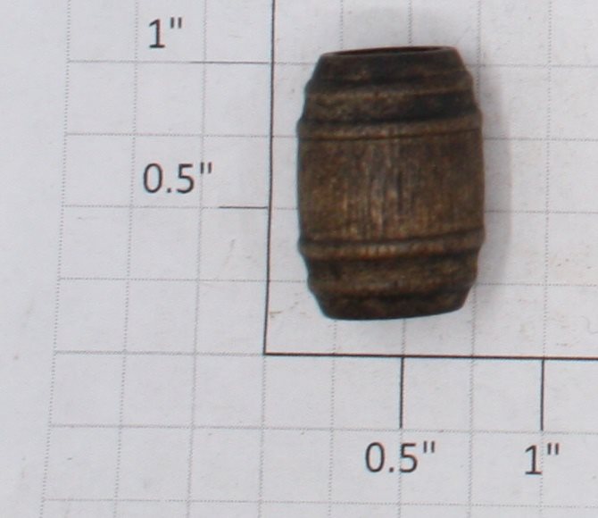 Acme 1000X-851 Small Dark Stained 7/8" x 5/8" Pickle Barrel