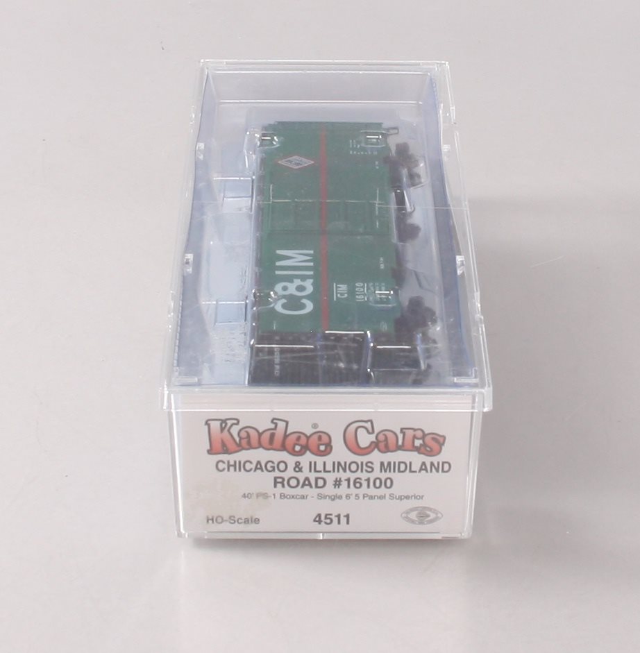 Kadee 4511 HO Scale C&IM 40' PS-1 Boxcar #16100 EX/Box