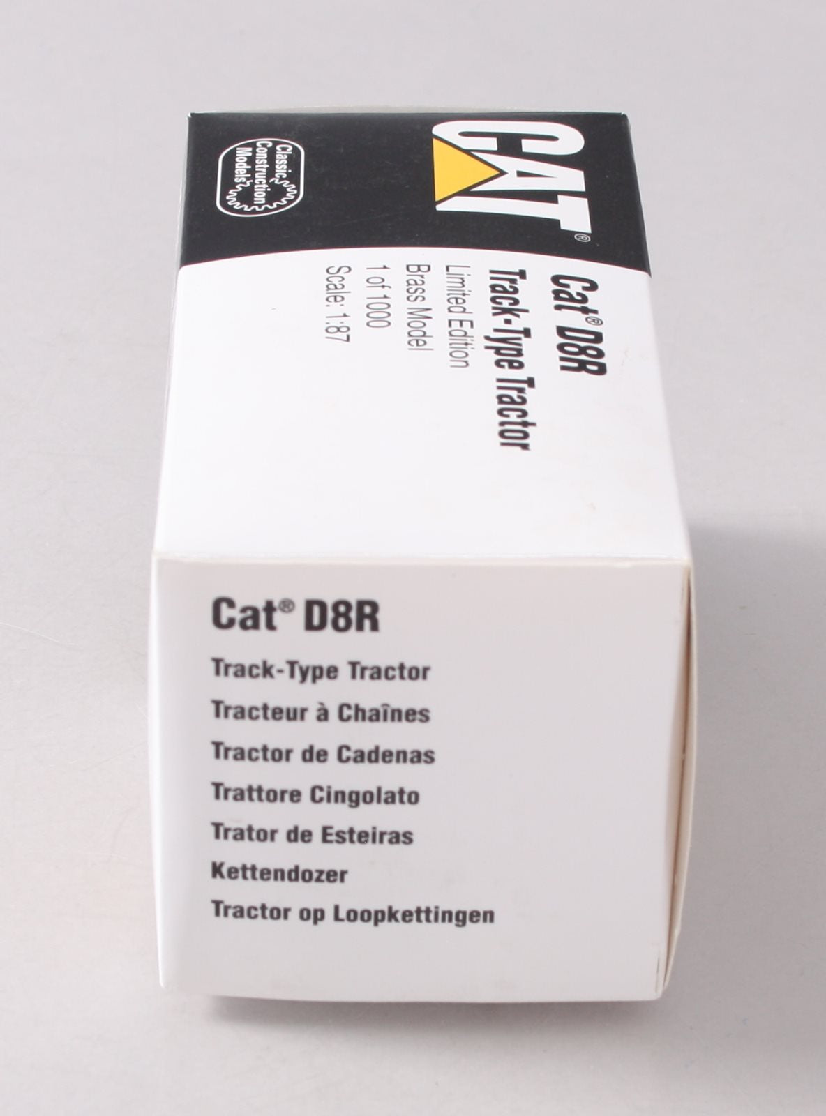 Classic Construction Models BRASS 1:87 Scale Caterpillar D8R Track-Type Tractor LN/Box
