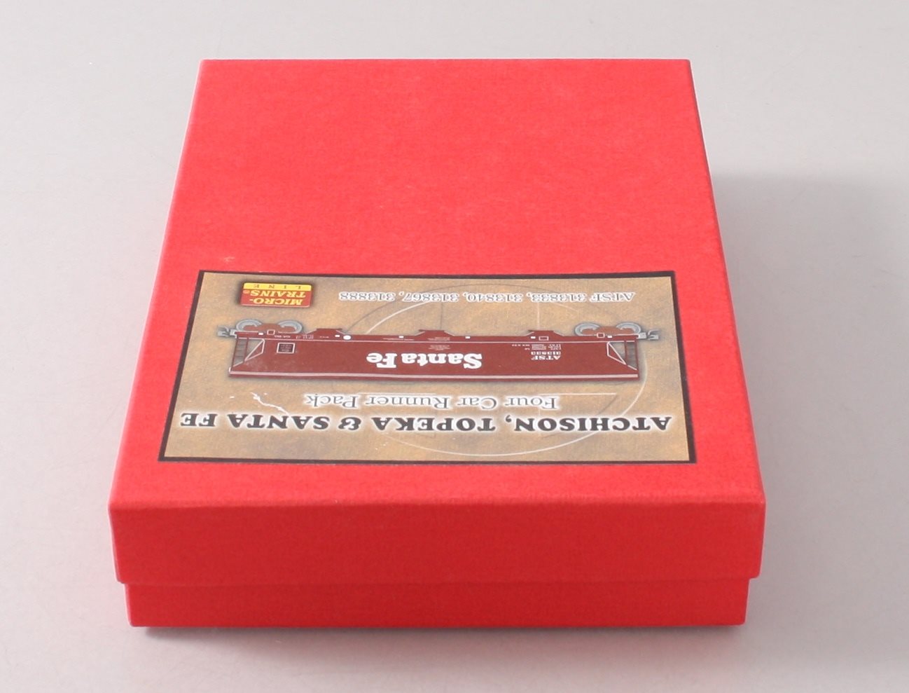 Micro-Trains 99300020 N ATSF 4650 cu ft 3 Bay ACF Boxcar Runner Pack (Set of 4) LN/Box