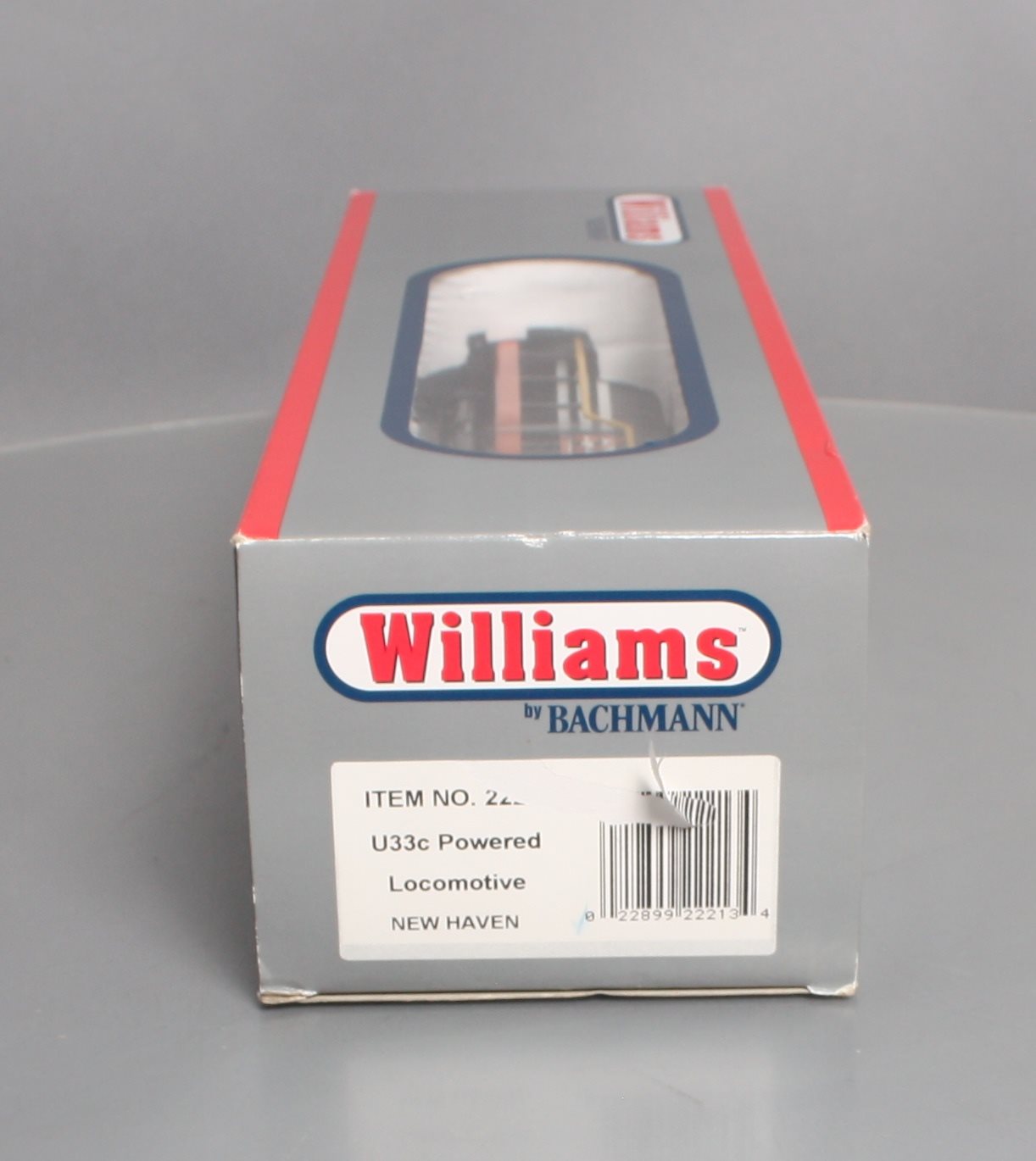 Williams 22213 O New Haven GE U33C 3-Rail Diesel Loco w/Horn & Bell