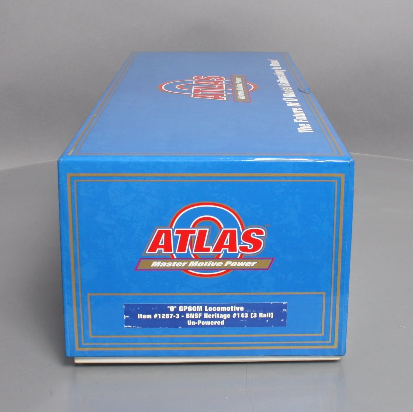 Atlas 1287-3 O BNSF Heritage Un-powered GP60M Diesel Locomotive #143 - 3-Rail EX/Box