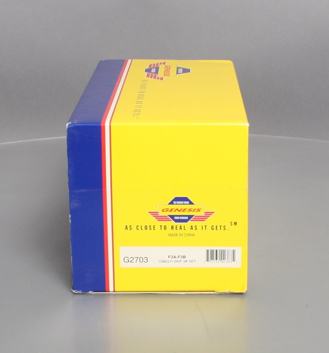 Athearn G2703 HO CB&Q F3A/B Diesel Locomotive Set #164C/B LN/Box