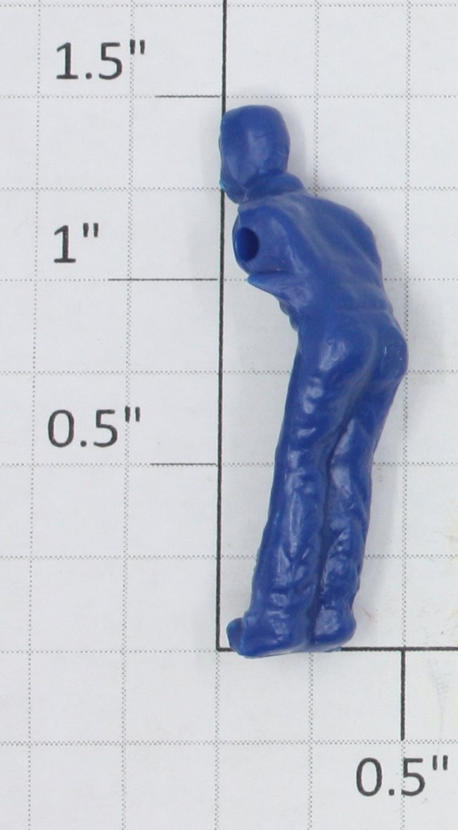 Lionel 352-7 Unpainted Plastic Icing Station Blue Torso Figure