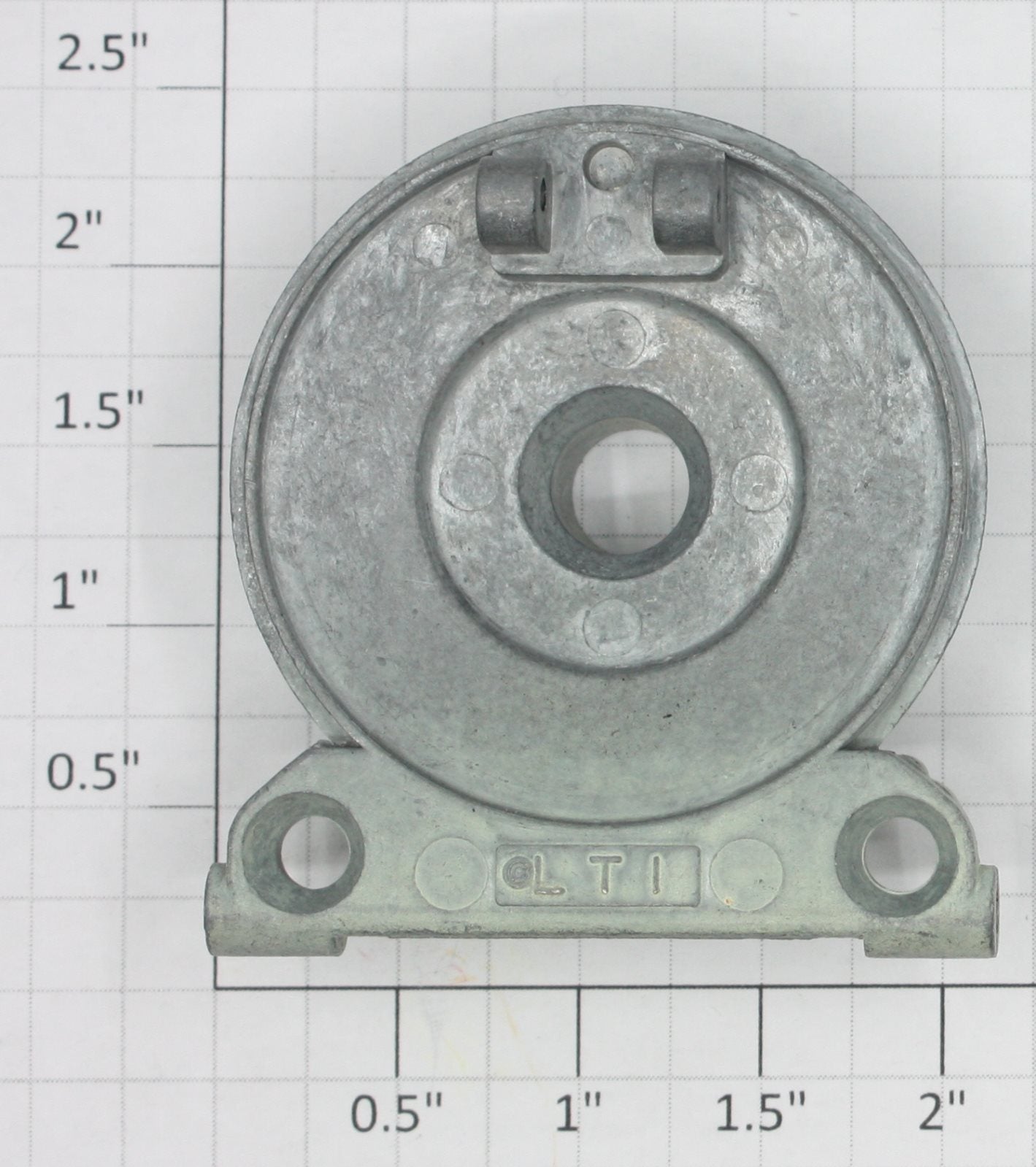 Lionel 261-2 Unpainted Boiler Front with Flag Holders