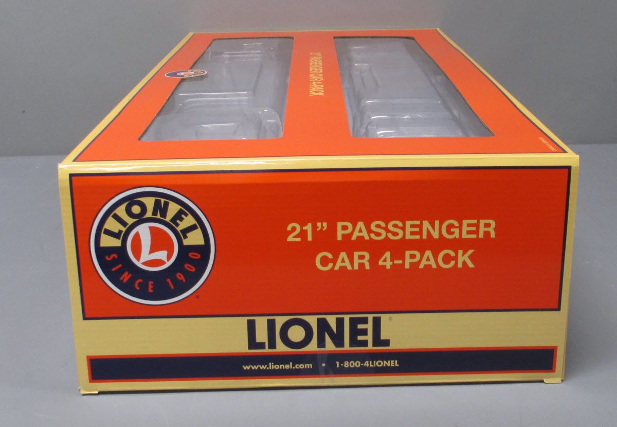 Lionel 6-83042 Union Pacific 21" Excursion Passenger Cars (Set of 4) EX/Box