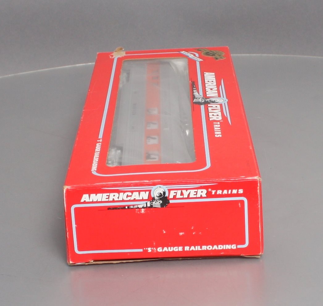 American Flyer 6-48943 S AFL Silver Flash Madison Vista Dome Dining Car NIB